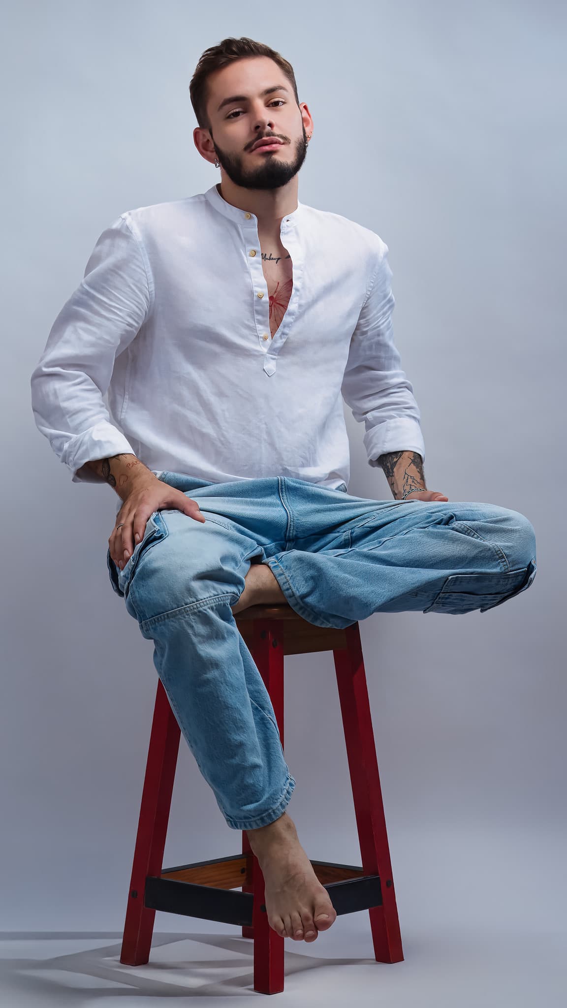 Retrato de modelos en formacion GM