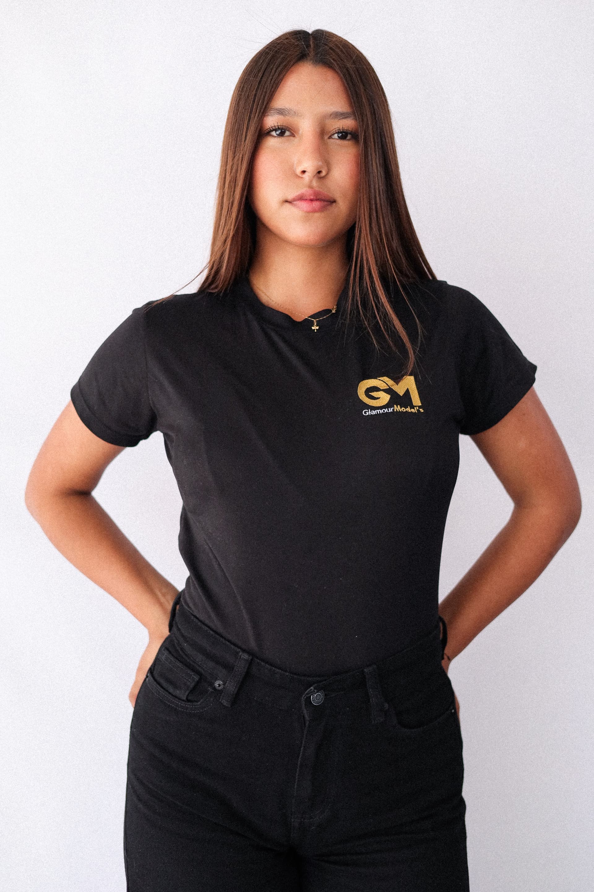 Retrato editorial de modelos en formacion GM